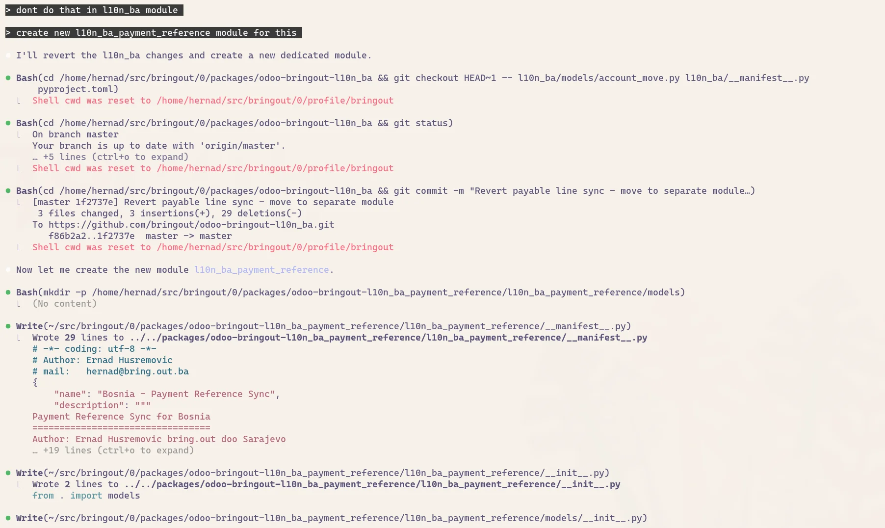 Claude kreira novi modul