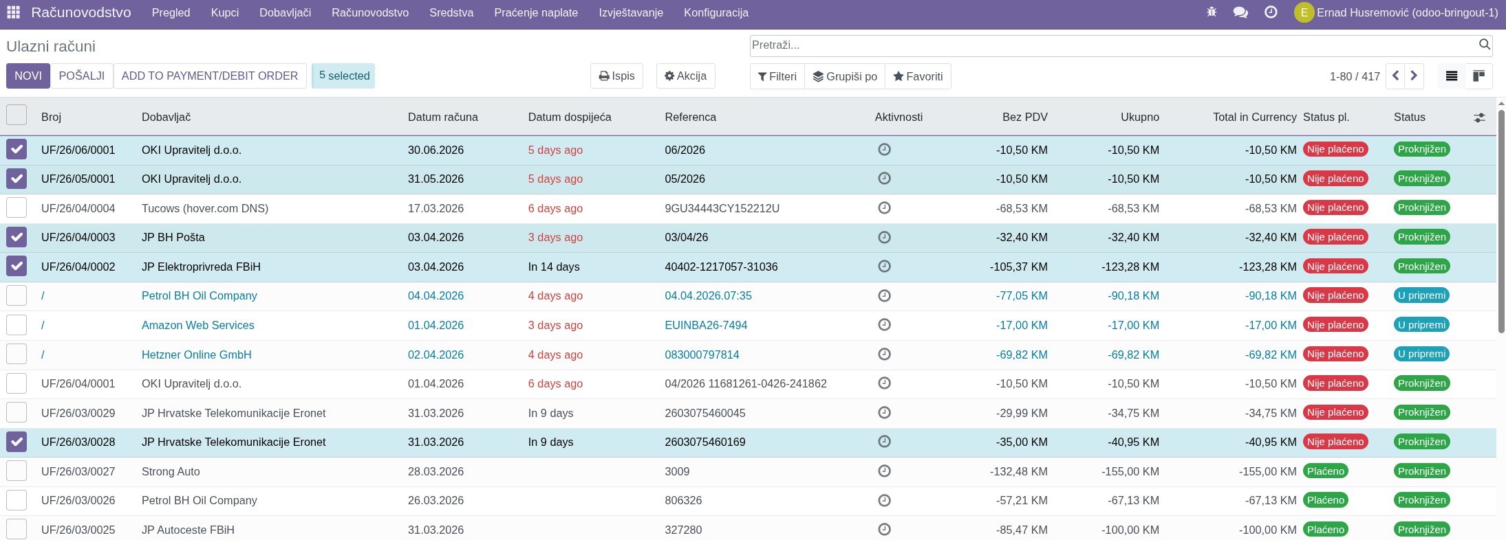 Stari prikaz bez dugmeta