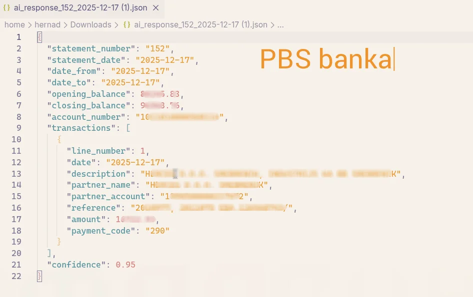 PBS AI JSON
