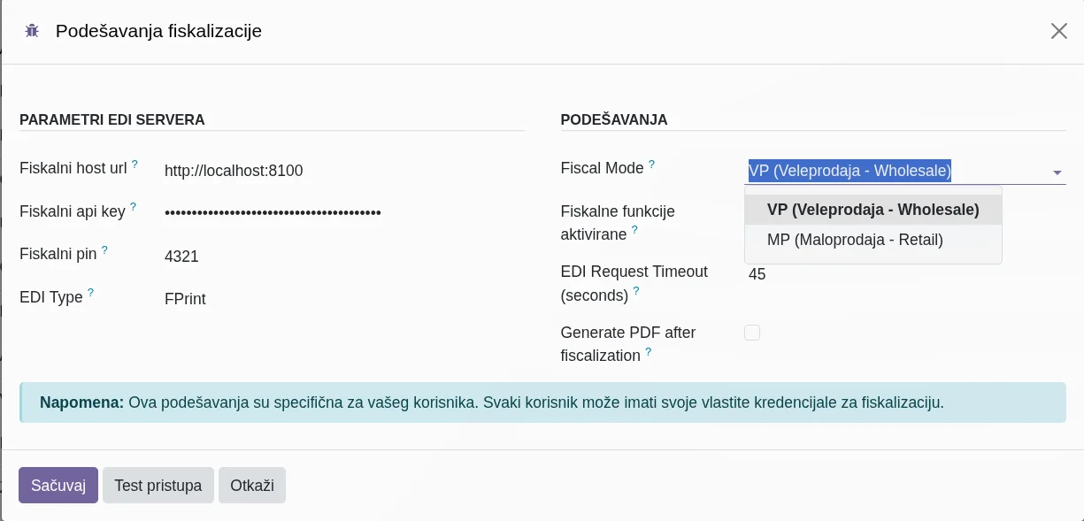 Fiskalno podešavanje